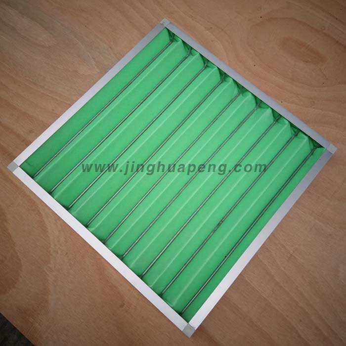 子母架折叠式初效过滤器 子母架折叠式初效过滤器